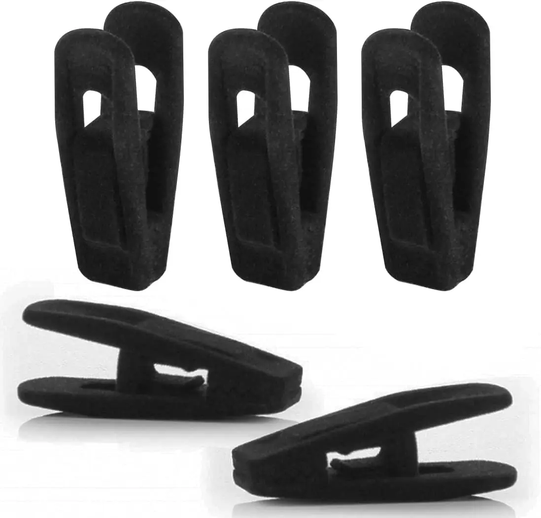 Velvet Hanger Clips 20pcs for Slimline Hangers - Reusable Plastic Clips for Pants Skirts Scarves
Velvet Hanger Clips 20pcs for Slimline Hangers - Reusable Plastic Clips for Pants Skirts Scarves
