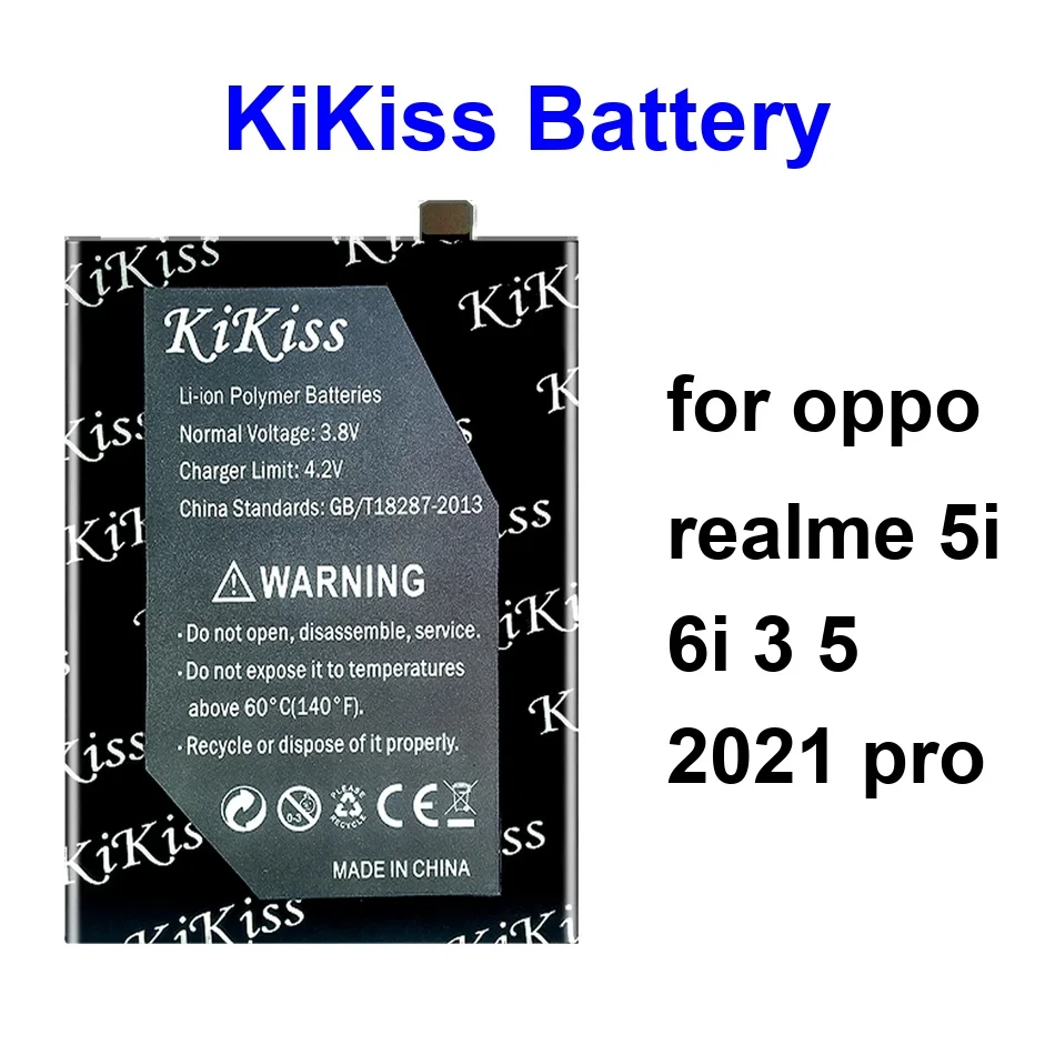 Mobile Phone Battery High-Efficiency BLP771 BLP729 BLP713 4600-5500Mah For Oppo Realme 5I 6I 3 5 2021 Pro
Mobile Phone Battery High-Efficiency BLP771 BLP729 BLP713 4600-5500Mah For Oppo Realme 5I 6I 3 5 2021 Pro