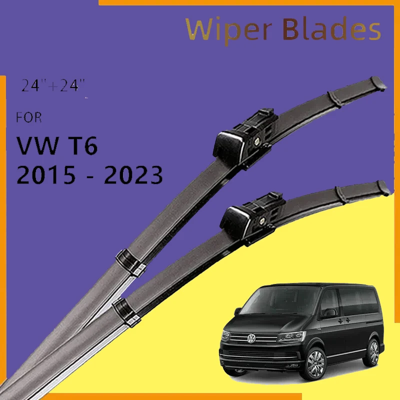 2x Car Front Wiper Blades For Volkswagen VW T6 2015 - 2023 2021 2019 2016 T6.1 Transporter Multivan Accessories Window Brushes
2x Car Front Wiper Blades For Volkswagen VW T6 2015 - 2023 2021 2019 2016 T6.1 Transporter Multivan Accessories Window Brushes