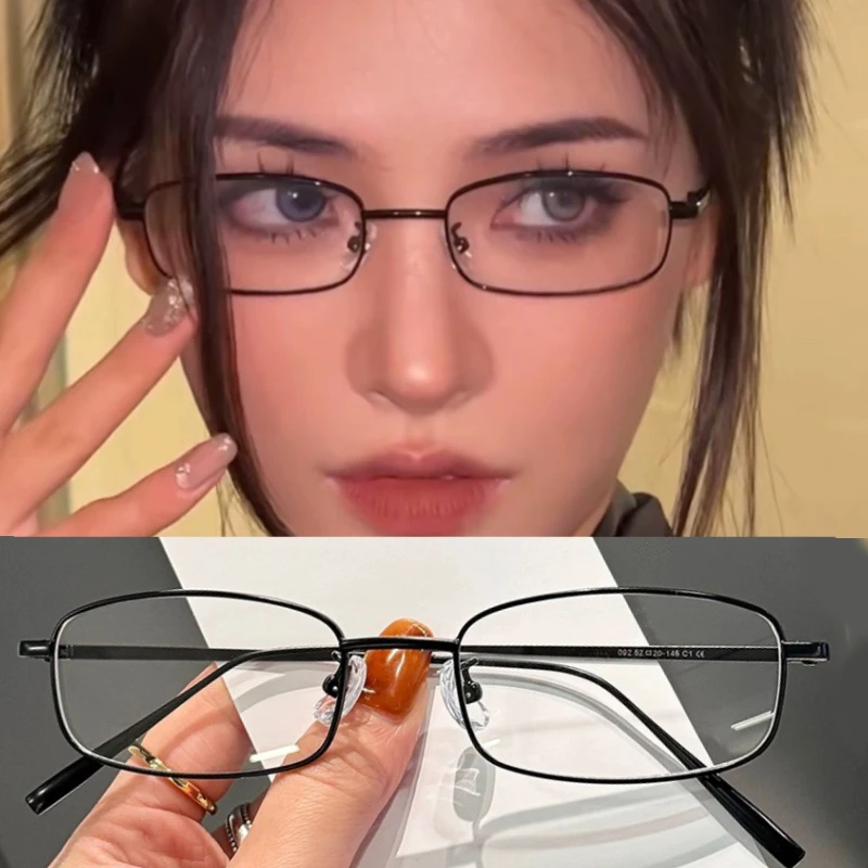 Harajuku Metal Square Frame Glasses Y2K Women's Retro Small Glasses Girls Japanese Glass Eyewear Decorative Anti-blue Eyeglasses
Harajuku Metal Square Frame Glasses Y2K Women's Retro Small Glasses Girls Japanese Glass Eyewear Decorative Anti-blue Eyeglasses