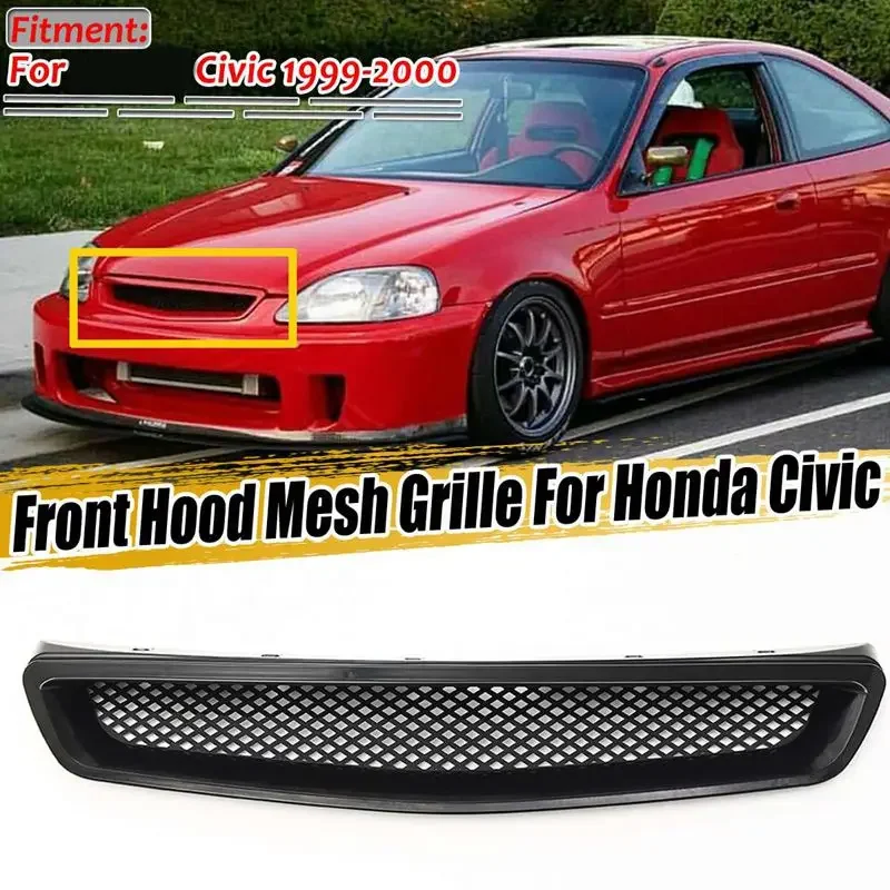New-Car Front Hood Mesh Bumper Racing Grille For Honda For Honda Civic EK CX DX EX HX LX Type R 1999-2000
New-Car Front Hood Mesh Bumper Racing Grille For Honda For Honda Civic EK CX DX EX HX LX Type R 1999-2000