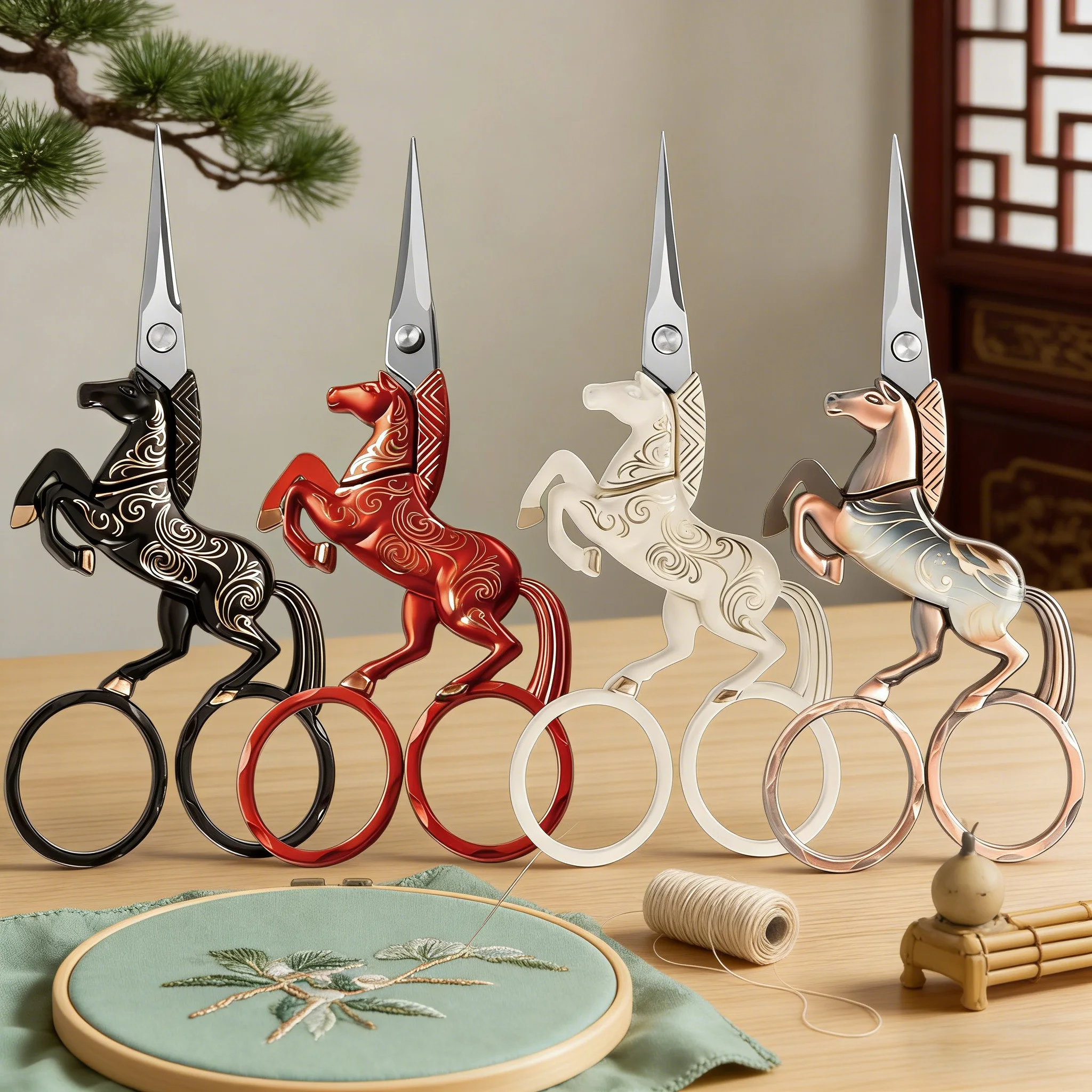 1PC,Creative Horse Design Craft Shears Lightweight Sewing Scissors for Fabric Thread Office Scissors DIY Cutter Fabric Tools
1PC,Creative Horse Design Craft Shears Lightweight Sewing Scissors for Fabric Thread Office Scissors DIY Cutter Fabric Tools