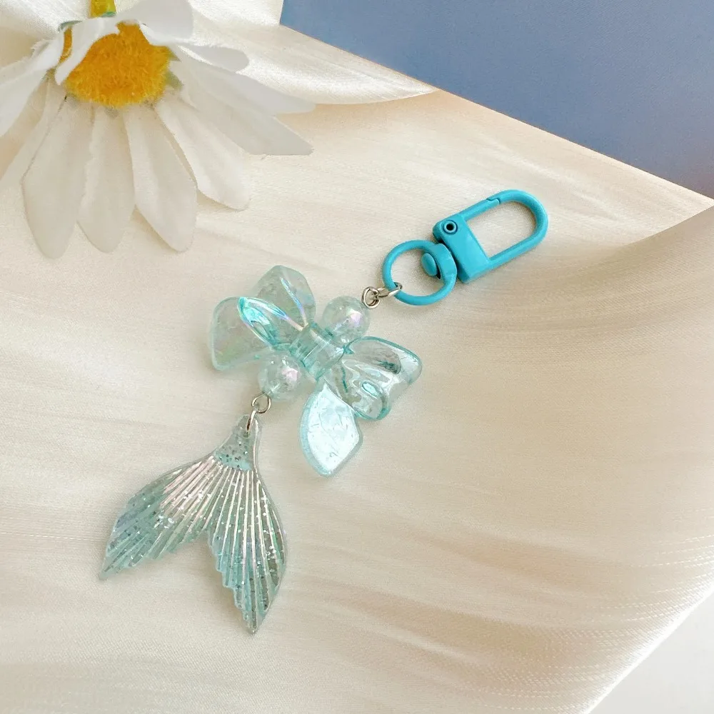 Sparkly Acrylic Mermaid Tail Keychain Iridescent Bow Sparkly Car Key Chains Sequined Purse Keyring Girl Gift
Sparkly Acrylic Mermaid Tail Keychain Iridescent Bow Sparkly Car Key Chains Sequined Purse Keyring Girl Gift