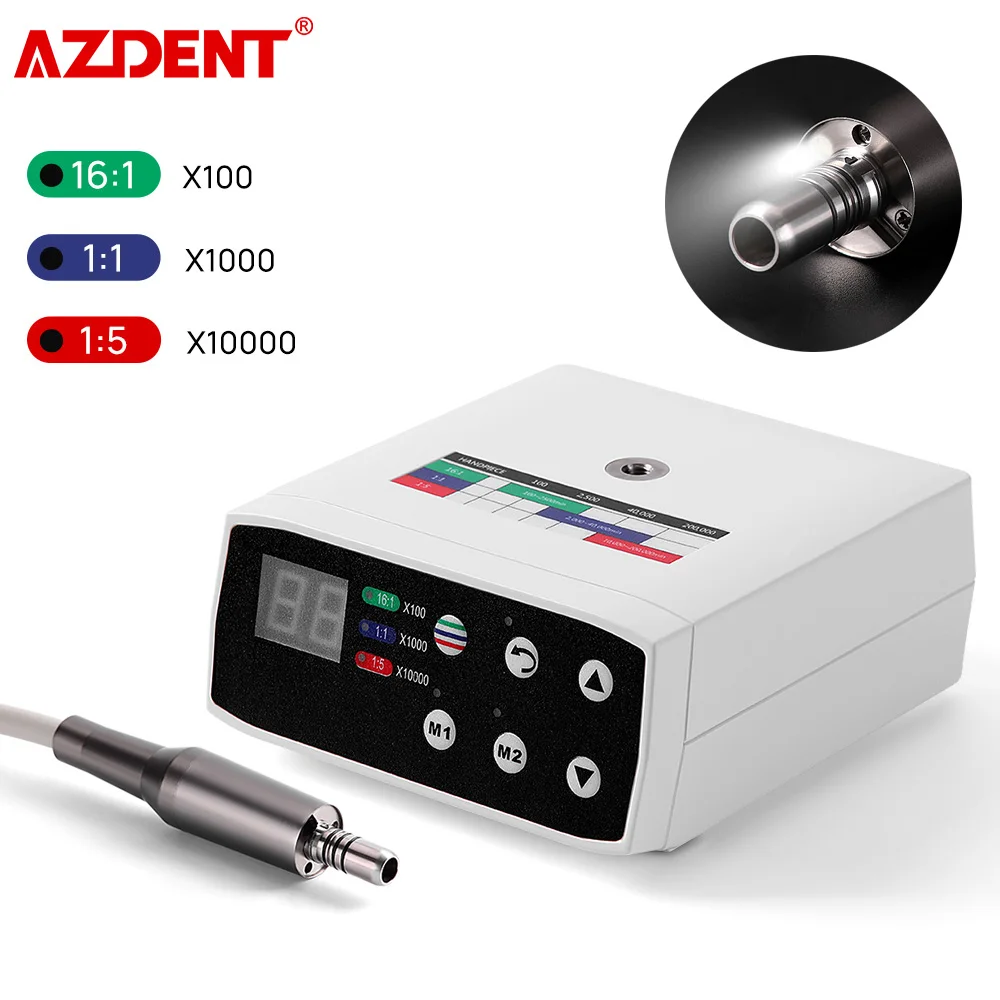 AZDENT Dental светодиодный бесщеточный Электрический микро мотор внутренний спрей подходит для 1:1 1:5 16:1 низкоскоростной наконечник стоматологический клинический инструмент
AZDENT Dental светодиодный бесщеточный Электрический микро мотор внутренний спрей подходит для 1:1 1:5 16:1 низкоскоростной наконечник стоматологический клинический инструмент