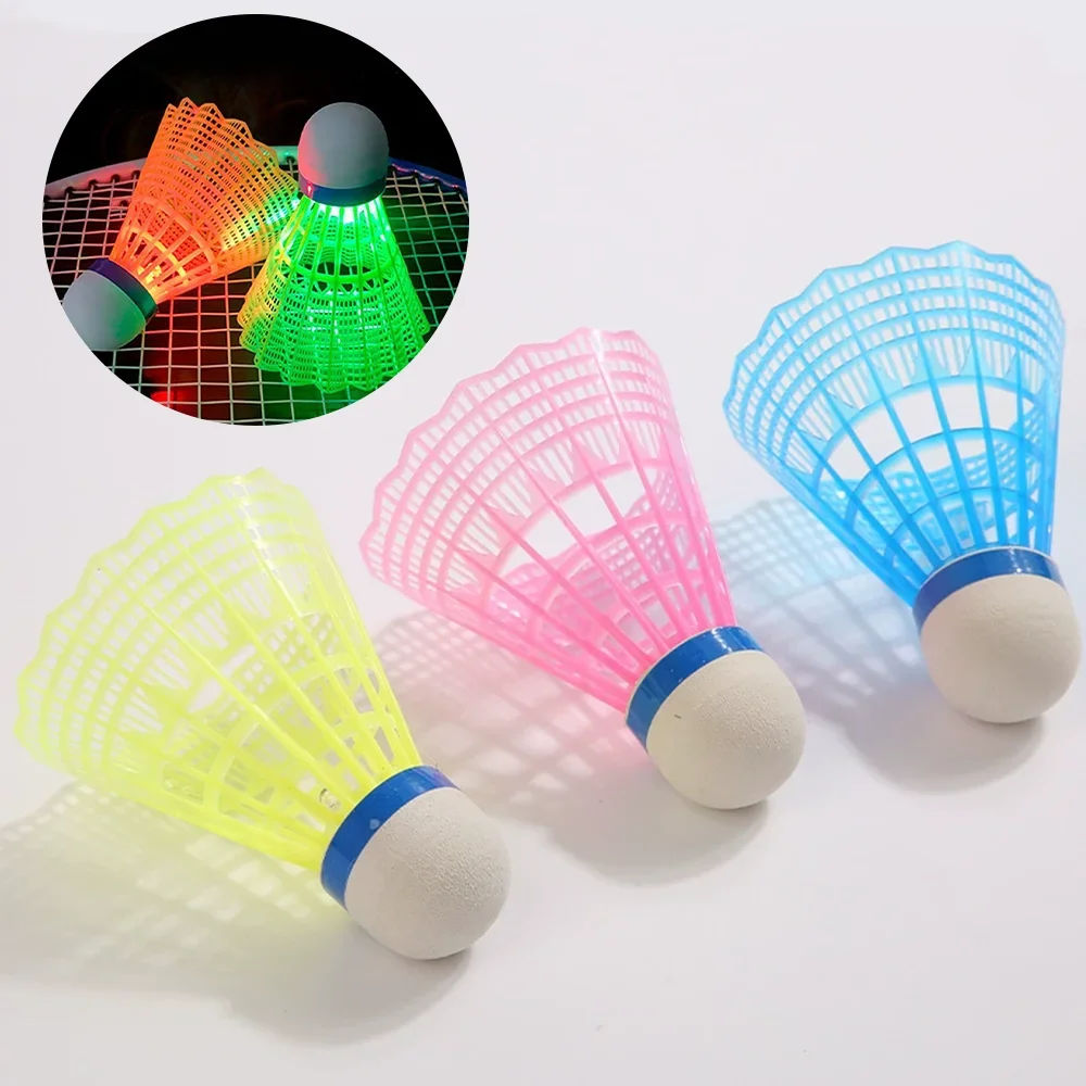 6Pcs LED Lighting Badminton Luminous Shuttlecocks Dark Night Sports Colorful Lightweight Badminton Balls Children Training
6Pcs LED Lighting Badminton Luminous Shuttlecocks Dark Night Sports Colorful Lightweight Badminton Balls Children Training