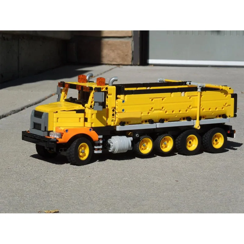 MOC-229504 Building Block Dump Truck Assembly Model 1151 Pieces Children's Educational Birthday Christmas New Year Toy Gift
MOC-229504 Building Block Dump Truck Assembly Model 1151 Pieces Children's Educational Birthday Christmas New Year Toy Gift