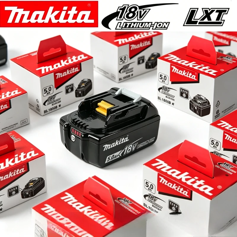 100% Original 18V 5Ah Li-ion Battery For Makita All 18V Cordless Power Tools Replacement BL Series Batteries
100% Original 18V 5Ah Li-ion Battery For Makita All 18V Cordless Power Tools Replacement BL Series Batteries
