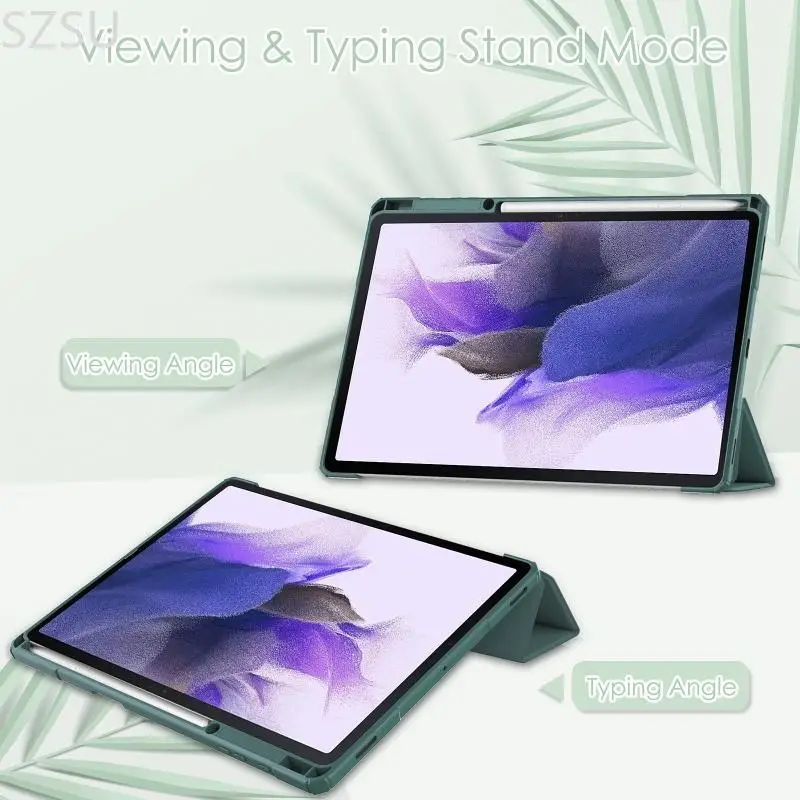 SZSU Trifold Stand Auto Sleep Wake Cover Кожа Магнитный защитный бампер для корпуса для Tab Fe 12,4 дюйма SM-T730 T
SZSU Trifold Stand Auto Sleep Wake Cover Кожа Магнитный защитный бампер для корпуса для Tab Fe 12,4 дюйма SM-T730 T