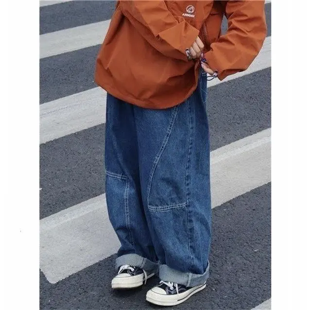 ex Retro Japanese Sle Loose Fit Denim Lantern Pants Casual Wide Leg Long Trousers for Men And Women Youth Summer Wear
ex Retro Japanese Sle Loose Fit Denim Lantern Pants Casual Wide Leg Long Trousers for Men And Women Youth Summer Wear