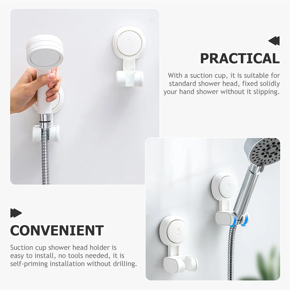 Suction Cup Shower Head Holder Durable Material Strong Suction Bathroom Accessories Smooth Surface Installation Adjustable
Suction Cup Shower Head Holder Durable Material Strong Suction Bathroom Accessories Smooth Surface Installation Adjustable