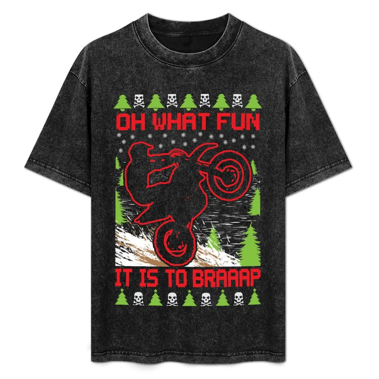 Ugly Christmas Motocross Oh What Fun T-Shirt Big and Tall Basic Tee Shirt
Ugly Christmas Motocross Oh What Fun T-Shirt Big and Tall Basic Tee Shirt