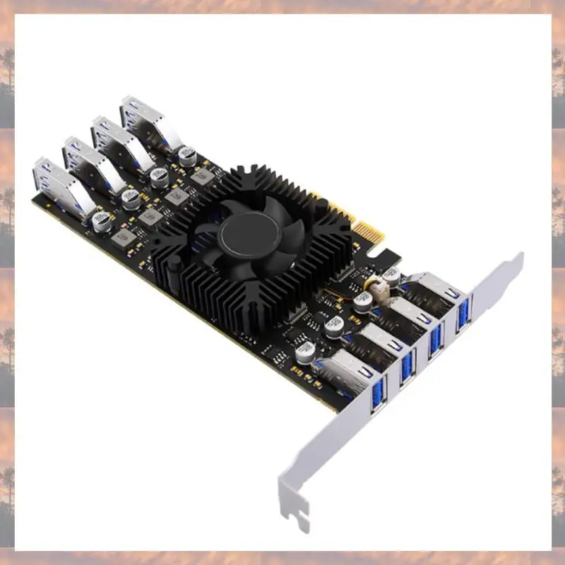 2025 New-USB3.2 PCI Express Adapter PCI-E To 8 Port USB 3.2 Expansion Card 4 Channel USB3.0 Pcie X4 Controller Card For Camera
2025 New-USB3.2 PCI Express Adapter PCI-E To 8 Port USB 3.2 Expansion Card 4 Channel USB3.0 Pcie X4 Controller Card For Camera