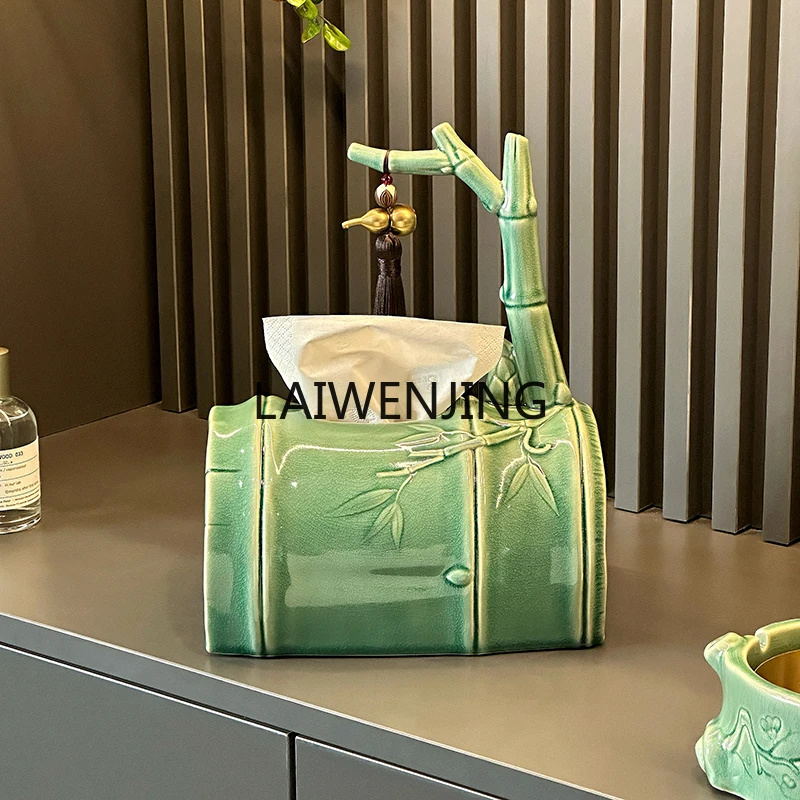 SGF New Chinese Style Gaosheng Ceramic Tissue Box Creative Zen Coffee Table Carton
SGF New Chinese Style Gaosheng Ceramic Tissue Box Creative Zen Coffee Table Carton