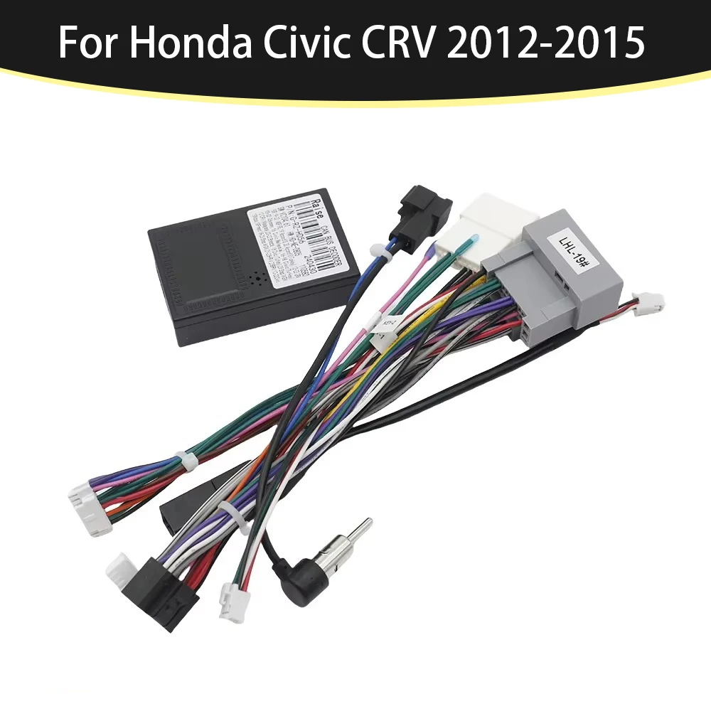 Android 16pin MP5 плеер жгут проводов адаптер кабеля питания радио Crod с коробкой Canbus для Honda Civic CRV 2012-2015
Android 16pin MP5 плеер жгут проводов адаптер кабеля питания радио Crod с коробкой Canbus для Honda Civic CRV 2012-2015