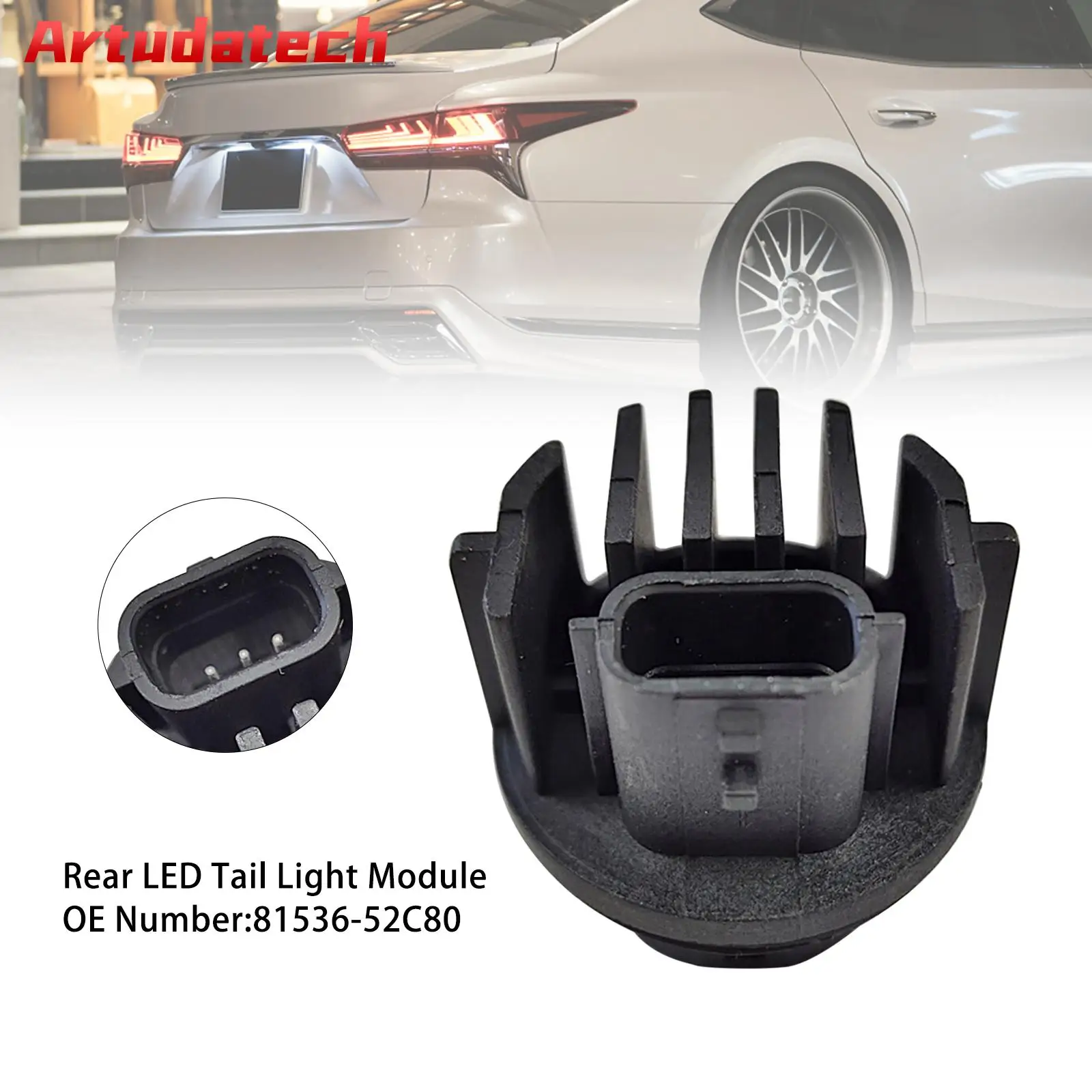 Artudatech 81536-52C80 Rear LED Tail Light Module For Toyota CHR For Camry 2.0L 18-20
Artudatech 81536-52C80 Rear LED Tail Light Module For Toyota CHR For Camry 2.0L 18-20