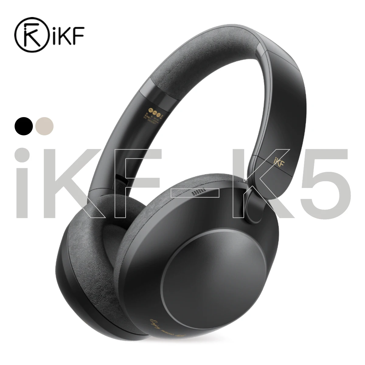 iKF K5 Active Noise Cancelling Wireless Over Ear Bluetooth Headphones, 38ms Low Latency, Up to100H Playtime Headset for Travel
iKF K5 Active Noise Cancelling Wireless Over Ear Bluetooth Headphones, 38ms Low Latency, Up to100H Playtime Headset for Travel
