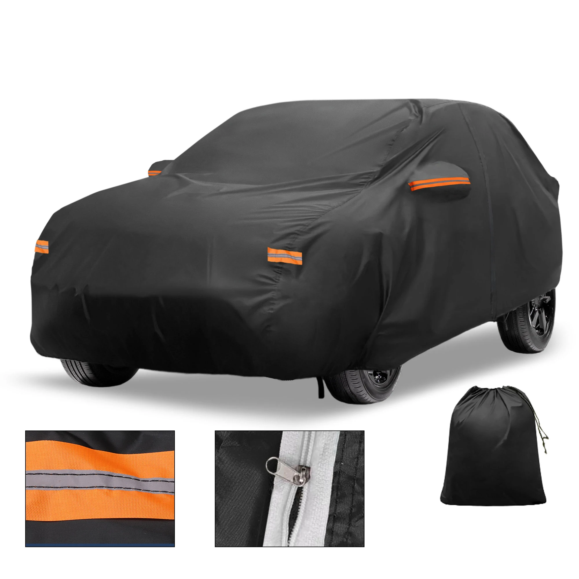 Motoforti Car Cover Outdoor Waterproof Sun Rain Hail Protection with Left Side Door Zipper 210D-PU for Kia Niro
Motoforti Car Cover Outdoor Waterproof Sun Rain Hail Protection with Left Side Door Zipper 210D-PU for Kia Niro