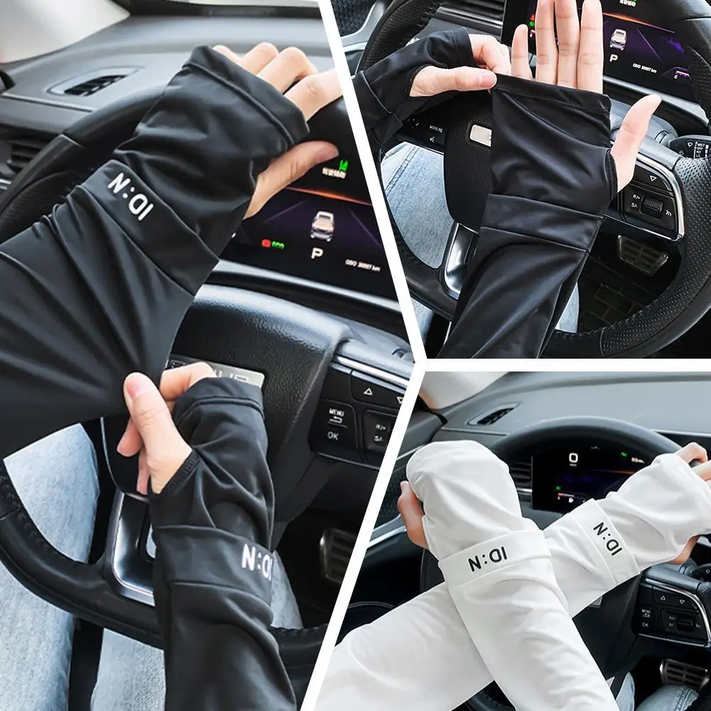 Summer Men's Women's Ice Silk Long Sleeve Sun Protection Sleeve Covers Ultraviolet Protection Lightweight Long Sleeve Glove N EW
Summer Men's Women's Ice Silk Long Sleeve Sun Protection Sleeve Covers Ultraviolet Protection Lightweight Long Sleeve Glove N EW