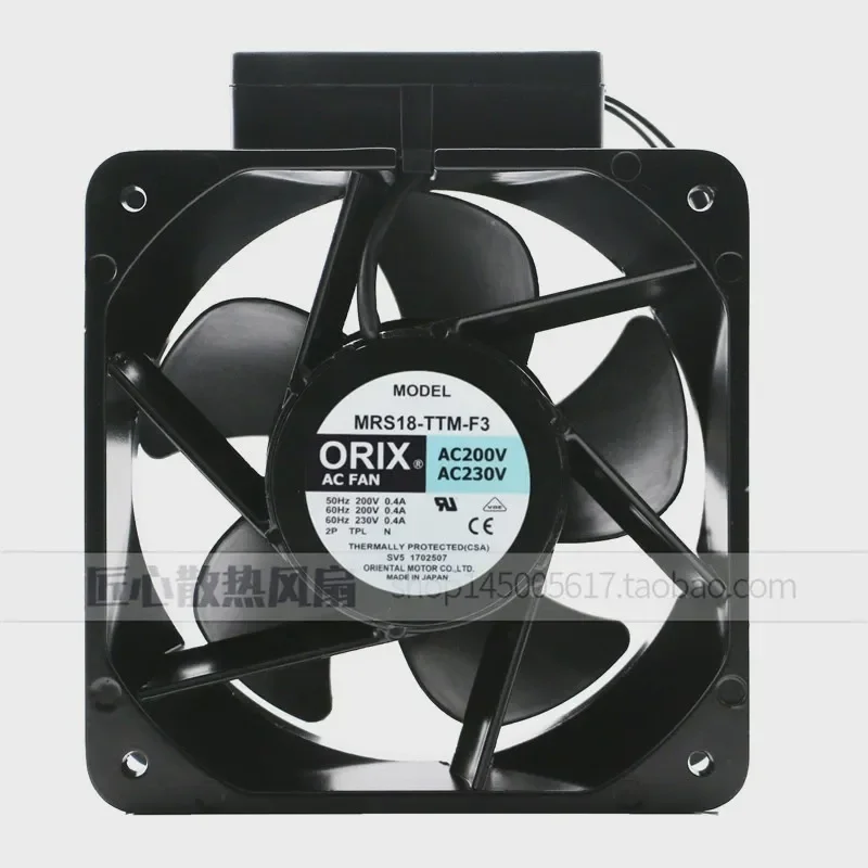 Fan for ORIX Eastern MRS18-TTM-F3 DTM DUL TUL BUL BTM 220V MRS18-DC-F6
Fan for ORIX Eastern MRS18-TTM-F3 DTM DUL TUL BUL BTM 220V MRS18-DC-F6