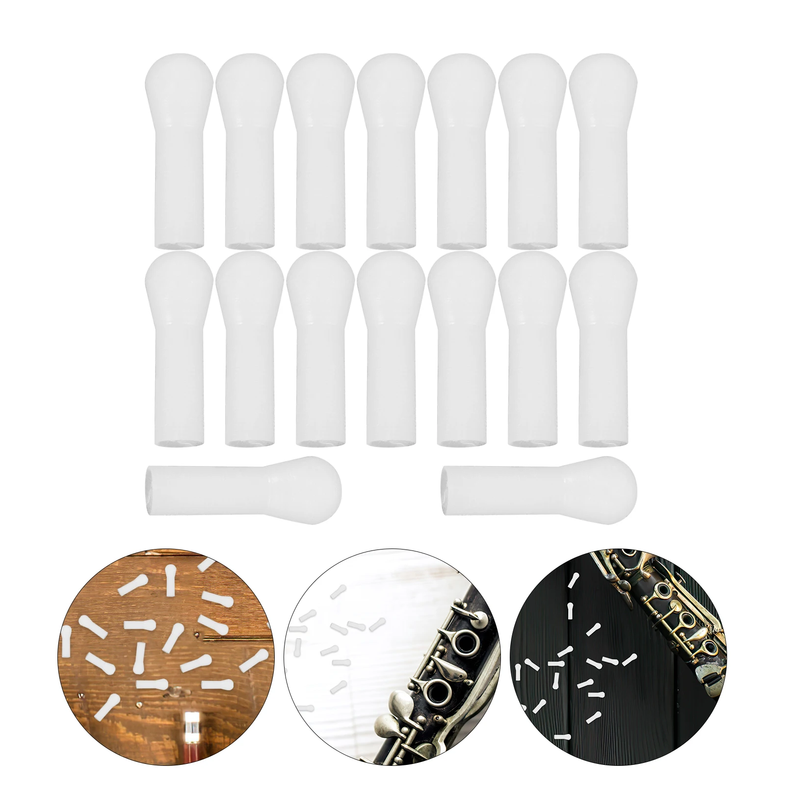 20 Pcs Clarinet Accessories Xi Key Plastic Repair Tools Compact Clarinet Parts Connecting Rods Instrument Accessories
20 Pcs Clarinet Accessories Xi Key Plastic Repair Tools Compact Clarinet Parts Connecting Rods Instrument Accessories