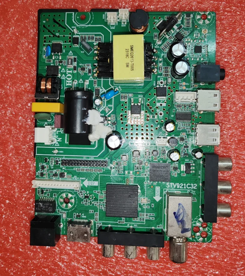 STV921c32 WiFi network TV motherboard, tested well, physical photo for 1366x768 33--55v 25w
STV921c32 WiFi network TV motherboard, tested well, physical photo for 1366x768 33--55v 25w