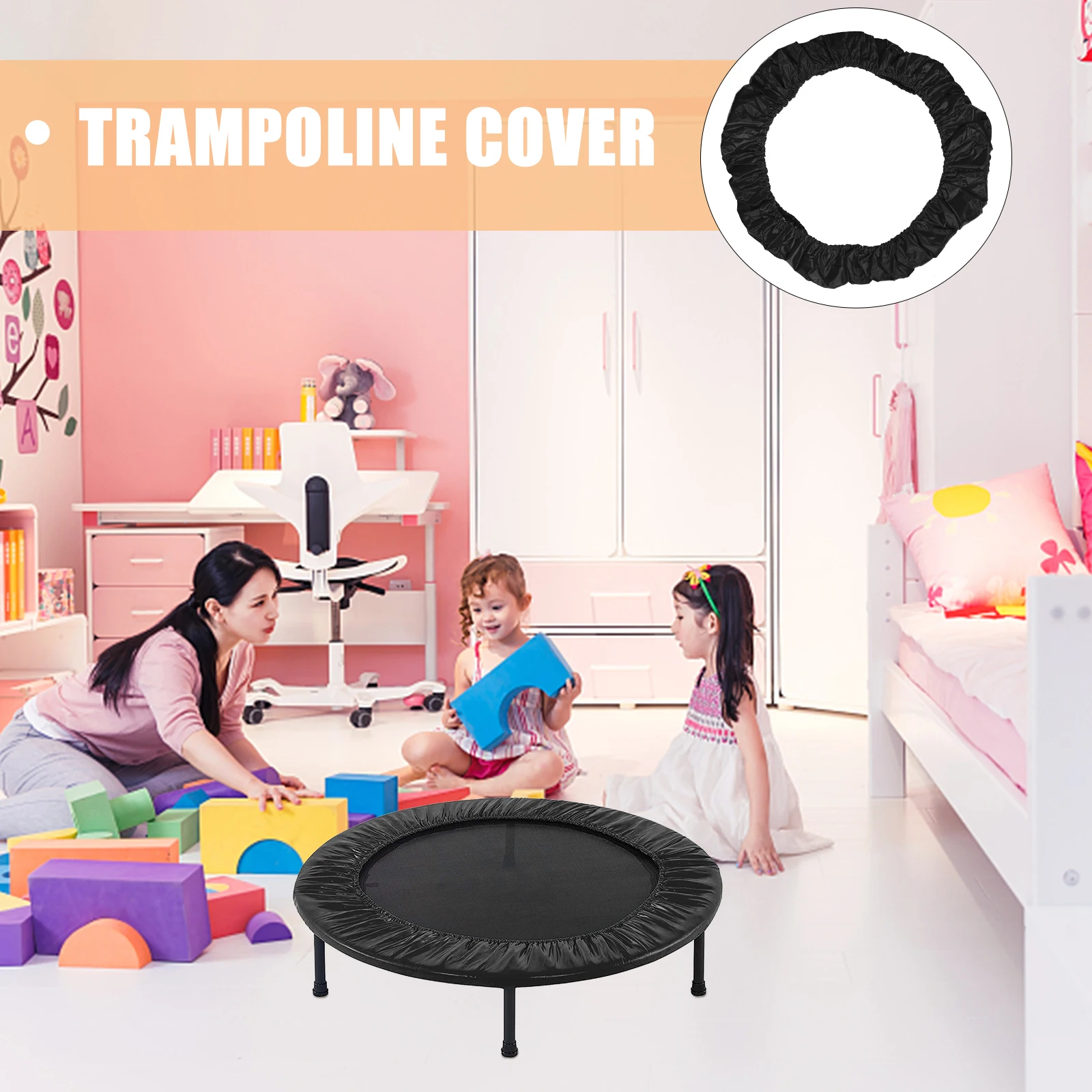 48 Inch Trampoline Sponge Cover 122Cm Round Safety Protector For Exercise Durable Replacement Accessory Blue Trampoline
48 Inch Trampoline Sponge Cover 122Cm Round Safety Protector For Exercise Durable Replacement Accessory Blue Trampoline