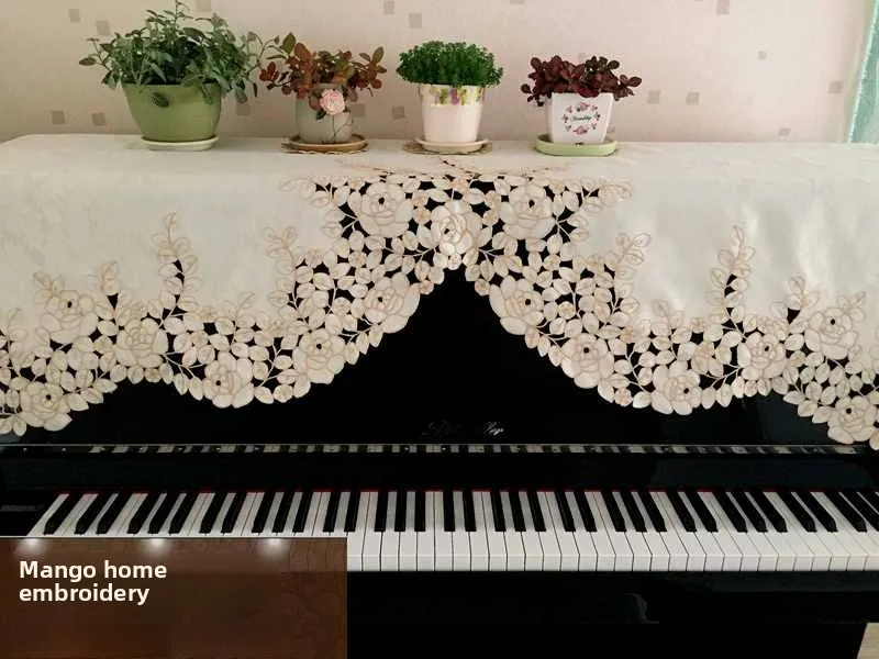 Элитный чехол для пианино в скандинавском стиле с вышивкой, полный комплект из двух частей, полотенце-накидка
Элитный чехол для пианино в скандинавском стиле с вышивкой, полный комплект из двух частей, полотенце-накидка