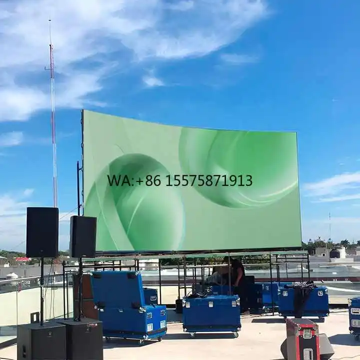 Высокое разрешение P2.6 Открытый светодиодный экран для аренды Большой 4K Легко разборный дисплей для широкого использования
Высокое разрешение P2.6 Открытый светодиодный экран для аренды Большой 4K Легко разборный дисплей для широкого использования