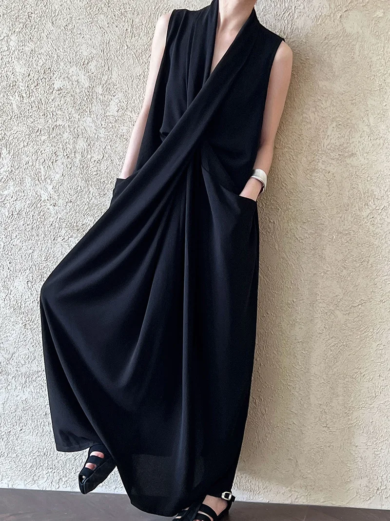 Women Dresses Long Dress Vestidos Y2k Streetwear V Neck Sleeveless Tight Waist Slim Fit Elegant Splice Party Night Work Sexy
Women Dresses Long Dress Vestidos Y2k Streetwear V Neck Sleeveless Tight Waist Slim Fit Elegant Splice Party Night Work Sexy