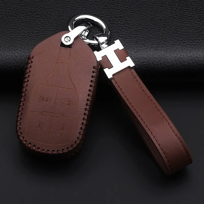 Leather car key case car key chain car key bag for Maserati Ghibli Levante quattroporte Interior Auto Accessories
Leather car key case car key chain car key bag for Maserati Ghibli Levante quattroporte Interior Auto Accessories