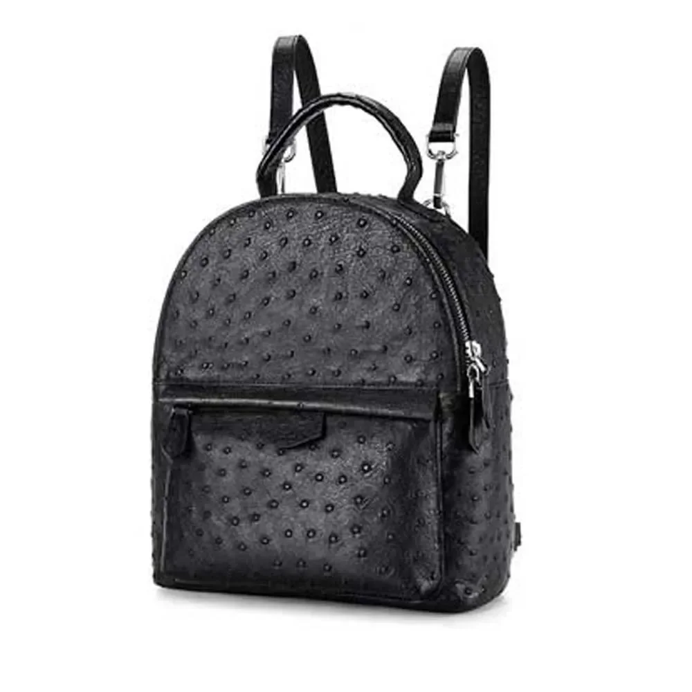 hanlante new Ostrich leather backpack fashion Female bag leisure women korea female backpack
hanlante new Ostrich leather backpack fashion Female bag leisure women korea female backpack