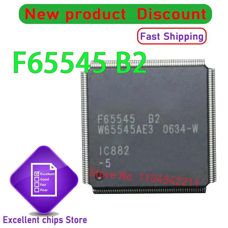 (2piece)100% New F65545 B2 W65545AE3 QFP-208 Chipset
(2piece)100% New F65545 B2 W65545AE3 QFP-208 Chipset
