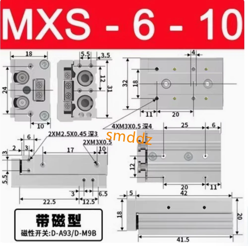1pcs /MXS6/MXQ6 series cylinders : MXS6-10 MXQ6-10 MXS6-20 MXQ6-20 MXS6-30 MXQ6-30 MXS6-40 MXQ6-40 MXS6-50 MXQ6-50
1pcs /MXS6/MXQ6 series cylinders : MXS6-10 MXQ6-10 MXS6-20 MXQ6-20 MXS6-30 MXQ6-30 MXS6-40 MXQ6-40 MXS6-50 MXQ6-50
