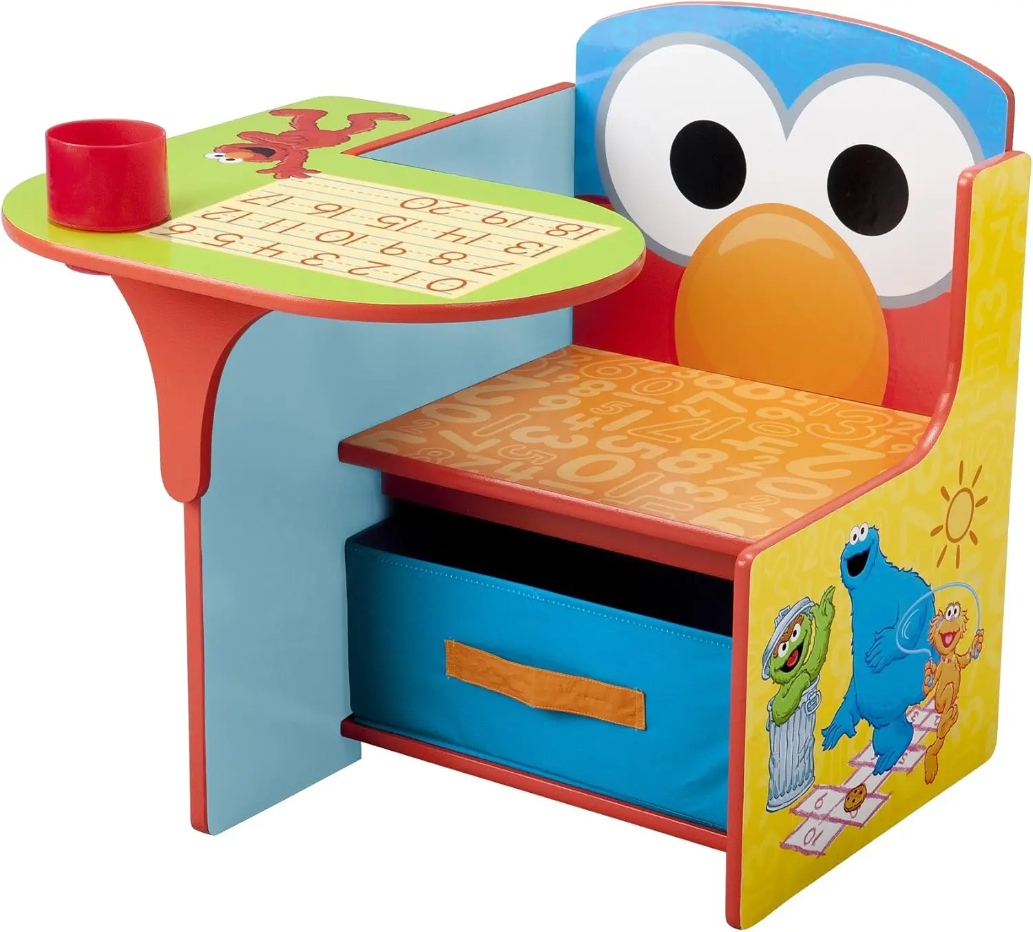Kids Chair Desk with Storage Bin, Fun Character Design for Ages 3, Holds 50 lbs
Kids Chair Desk with Storage Bin, Fun Character Design for Ages 3, Holds 50 lbs