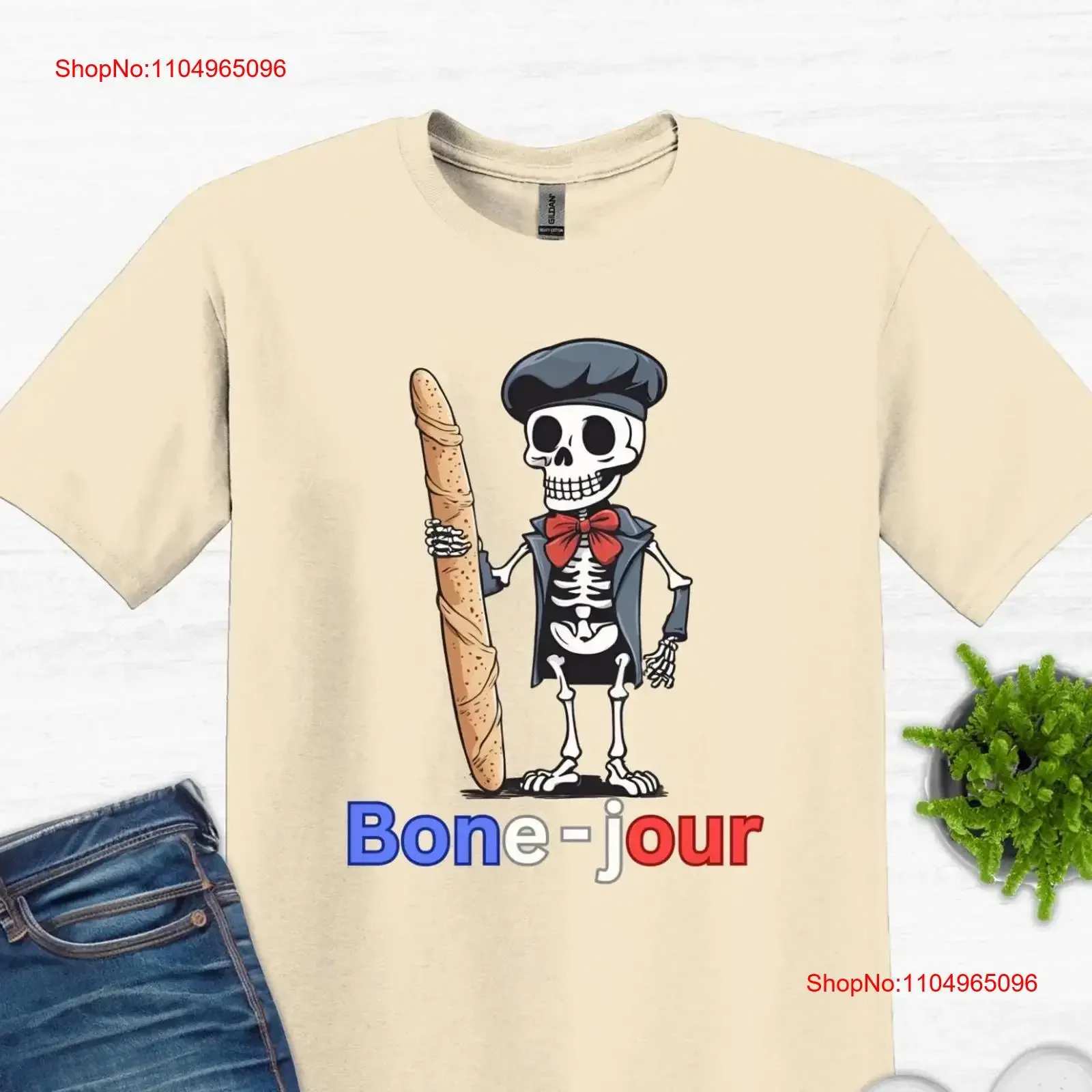 Bone Jour Pun T Shirt Halloween Spooky Play On Words French Skeleton Meme For Friends Family Dad Joke vintage Washed streetwear
Bone Jour Pun T Shirt Halloween Spooky Play On Words French Skeleton Meme For Friends Family Dad Joke vintage Washed streetwear