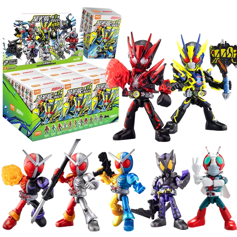 BLOKEES Original KAMENRIDER V3 Zero-One Blind Box Toy MASKEDRIDER DOUBLE ACCEL Sting Scorpion Action Figures Assembled Kids Gift
BLOKEES Original KAMENRIDER V3 Zero-One Blind Box Toy MASKEDRIDER DOUBLE ACCEL Sting Scorpion Action Figures Assembled Kids Gift