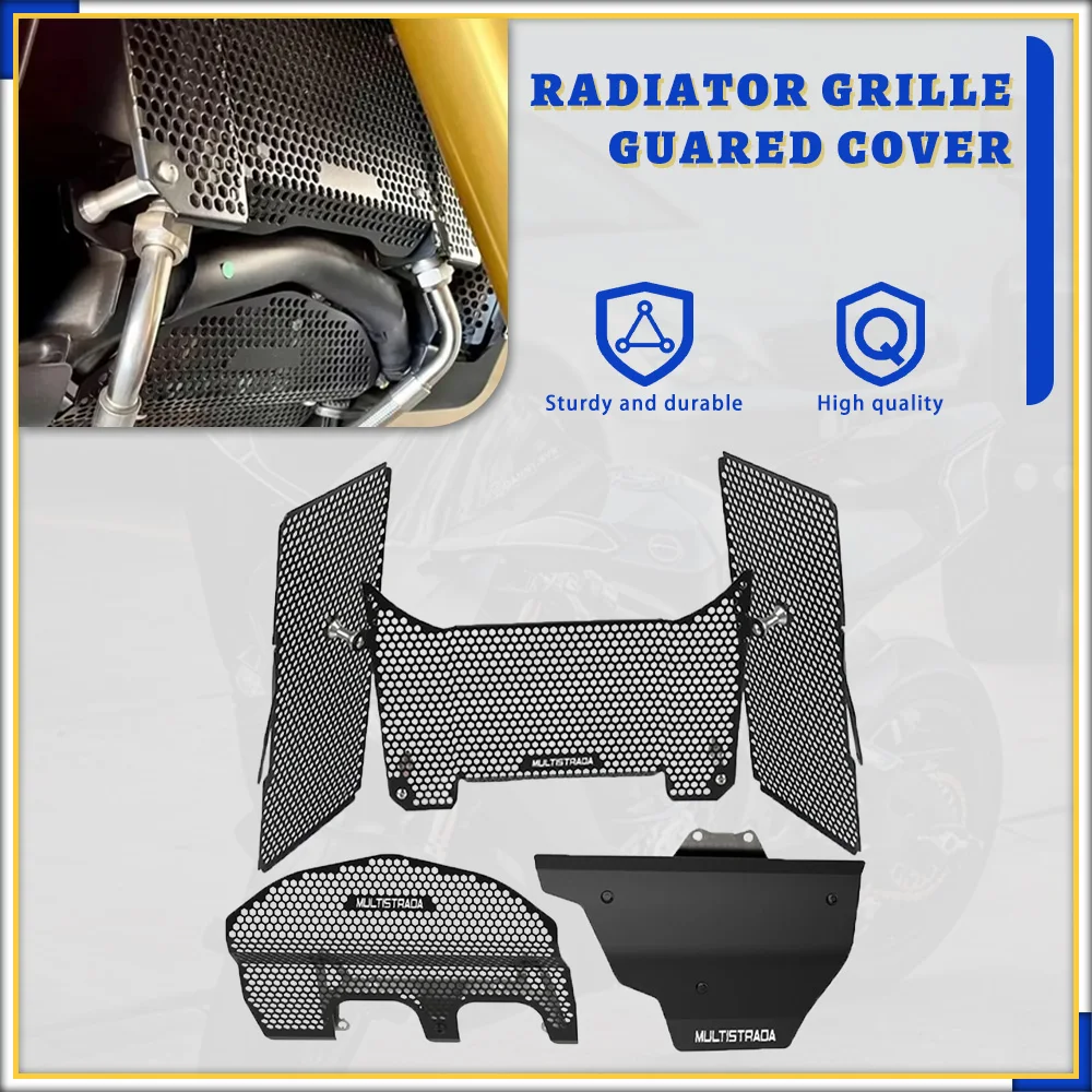 Motorcycle For Ducati Multistrada V4/S/Pikes Peak/S Sport/Rally Radiator Guard Grille Oil Cooler Engine Cylinder Head Protection
Motorcycle For Ducati Multistrada V4/S/Pikes Peak/S Sport/Rally Radiator Guard Grille Oil Cooler Engine Cylinder Head Protection