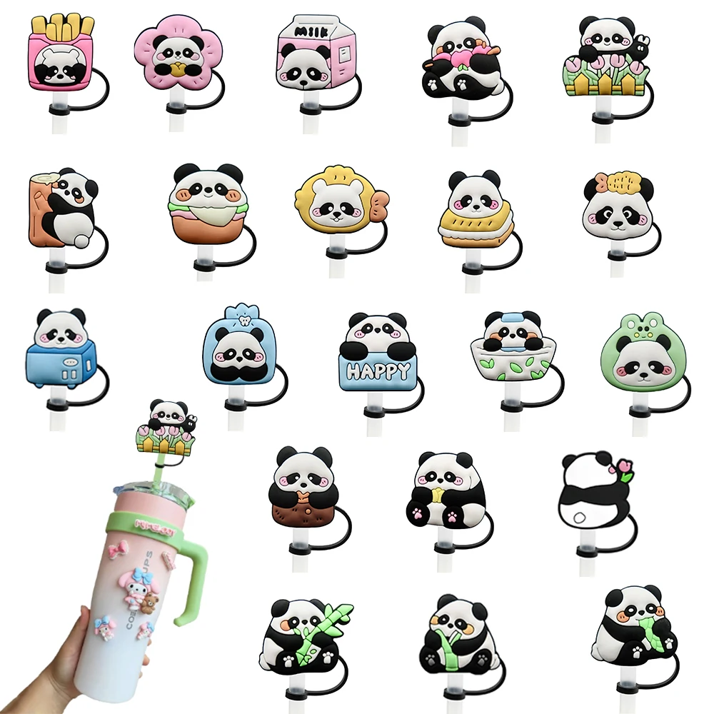1-21Pcs Cartoon Panda Series Straw Cover Reusable Drinking Dust Cap Glas Cup Accessories for 10mm Silicone Straw Cover
1-21Pcs Cartoon Panda Series Straw Cover Reusable Drinking Dust Cap Glas Cup Accessories for 10mm Silicone Straw Cover
