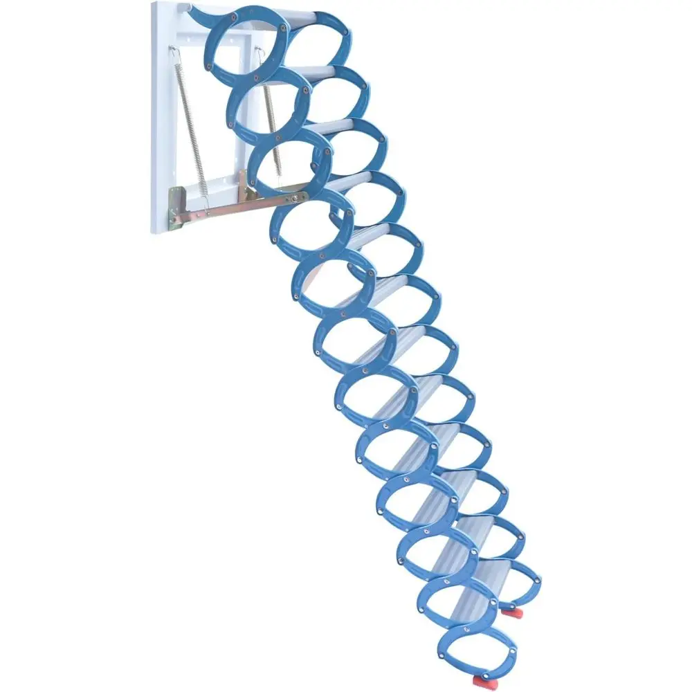 12-Step Folding Attic Ladder, 10.17T Heavy-Duty Wall-Mounted Retractable Stairs with Armrests, Suitable for Home Use, Indoor and
12-Step Folding Attic Ladder, 10.17T Heavy-Duty Wall-Mounted Retractable Stairs with Armrests, Suitable for Home Use, Indoor and