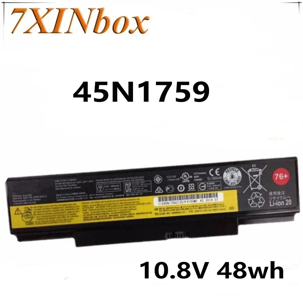 7XINbox 10,8 В 48 Втч оригинальный 45N1759 45N1758 45N1760 45N1761 аккумулятор для ноутбука Lenovo ThinkPad E555 E550 E550C 3INR19/65-2
7XINbox 10,8 В 48 Втч оригинальный 45N1759 45N1758 45N1760 45N1761 аккумулятор для ноутбука Lenovo ThinkPad E555 E550 E550C 3INR19/65-2