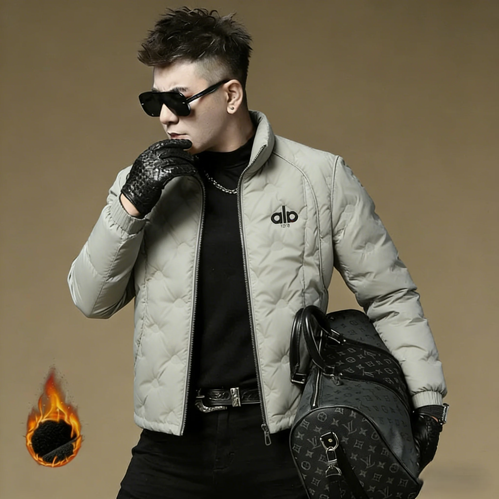 Легкая мужская пуховая куртка с воротником-стойкой, вышивкой, модная, трендовая, брендовая, теплая верхняя одежда, ультратонкое стеганое пальто
Легкая мужская пуховая куртка с воротником-стойкой, вышивкой, модная, трендовая, брендовая, теплая верхняя одежда, ультратонкое стеганое пальто