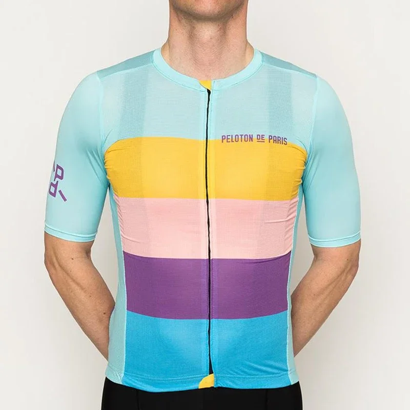Футболка велосипедная PELOTON DE PRRIS Ropa Ciclismo 2022 командные гонки с коротким рукавом Джерси легкие дышащие топы для дорожного велосипеда имя на заказ
Футболка велосипедная PELOTON DE PRRIS Ropa Ciclismo 2022 командные гонки с коротким рукавом Джерси легкие дышащие топы для дорожного велосипеда имя на заказ