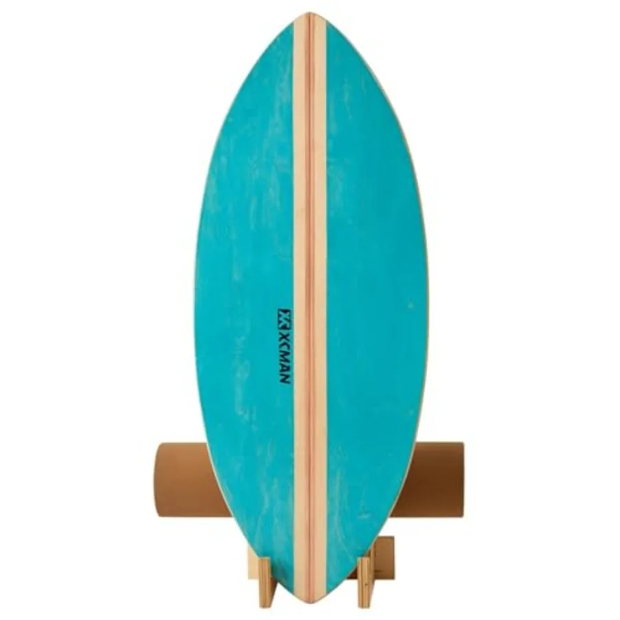 Surf Balance Board Trainer with Roller Wooden Exercise Balancing Stability Trainer - Non Slip Surface for Adults Balance Board
Surf Balance Board Trainer with Roller Wooden Exercise Balancing Stability Trainer - Non Slip Surface for Adults Balance Board