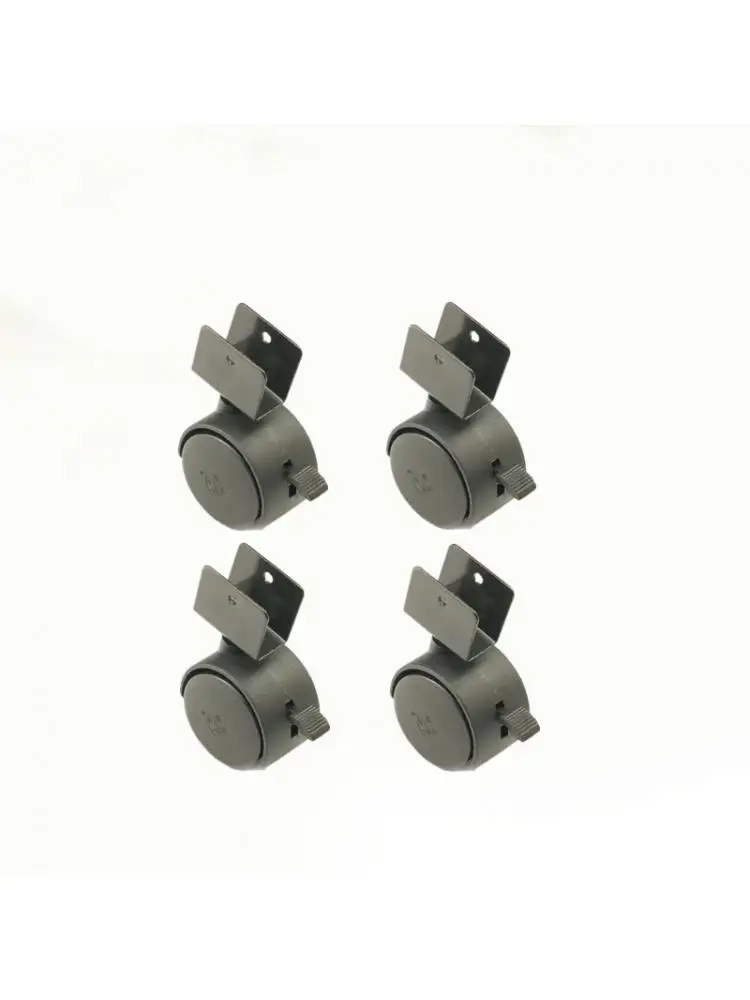4 Pcs/Lot 1.5 Inch Plywood Wheel Clip 25mm Plate With Brake Furniture Caster Crib Black Plastic Silent Universal
4 Pcs/Lot 1.5 Inch Plywood Wheel Clip 25mm Plate With Brake Furniture Caster Crib Black Plastic Silent Universal