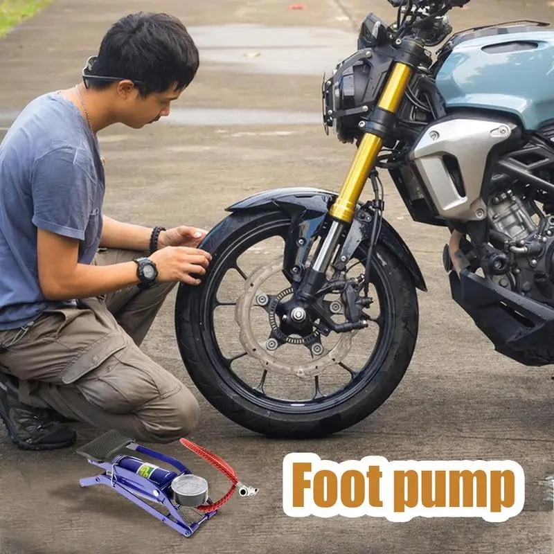 Motorcycle Pump Basketball Pump With Pressure Gauge Air Pump Portable Tire Pump For Cars Bicycles Motorcycles Balls And Other
Motorcycle Pump Basketball Pump With Pressure Gauge Air Pump Portable Tire Pump For Cars Bicycles Motorcycles Balls And Other