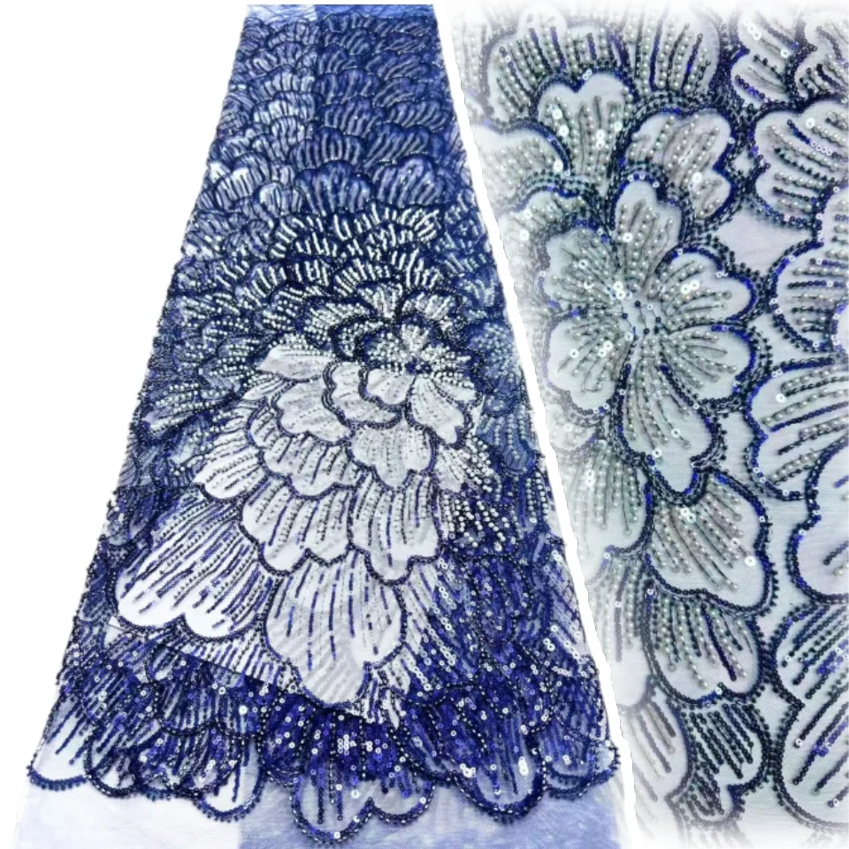 Luxury African Floral Lace Fabric 2026 High-Quality French Nigerian Glue Sequin Lace Fabric Bridal Wedding Party Dresses 2409
Luxury African Floral Lace Fabric 2026 High-Quality French Nigerian Glue Sequin Lace Fabric Bridal Wedding Party Dresses 2409