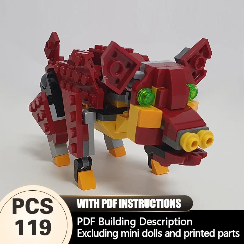 Creators Animal Series Model MOC Building Bricks Mythical Pig Modular Technology Gifts Holiday Assemble Children Toys Suit
Creators Animal Series Model MOC Building Bricks Mythical Pig Modular Technology Gifts Holiday Assemble Children Toys Suit