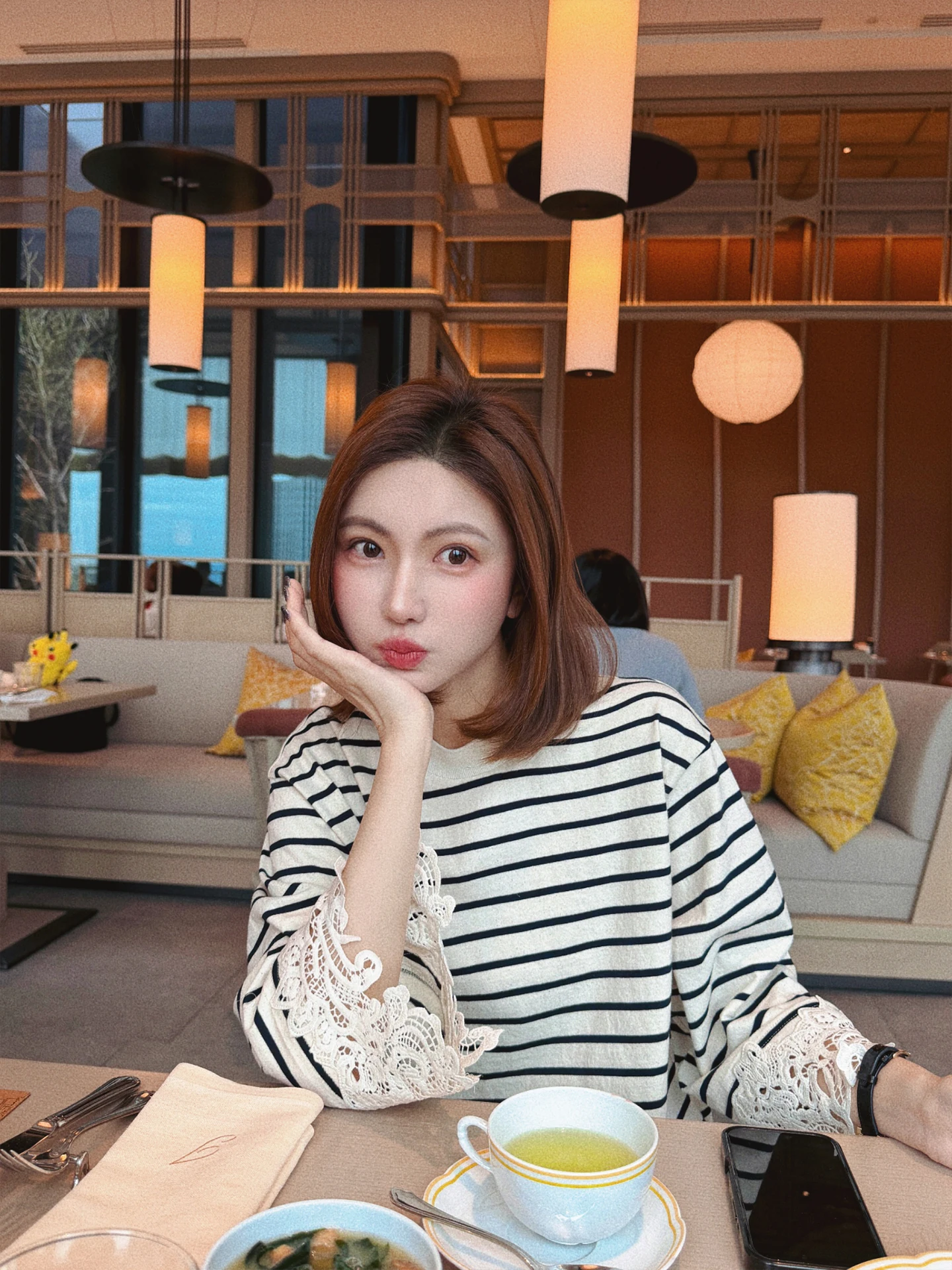 Muguet De Mai Short Sleeve T-Shirt Women's Spring Summer Casual Style Patchwork Lace Embroidery Vintage Striped Cotton Top
Muguet De Mai Short Sleeve T-Shirt Women's Spring Summer Casual Style Patchwork Lace Embroidery Vintage Striped Cotton Top