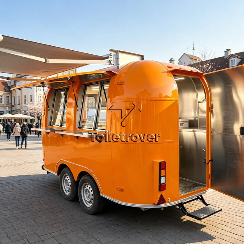 Stainless Steel Food Cart Ice Cream Concession Food Trailer Cute Food Truck Trailer Mobile Food Truck for Sale USA
Stainless Steel Food Cart Ice Cream Concession Food Trailer Cute Food Truck Trailer Mobile Food Truck for Sale USA