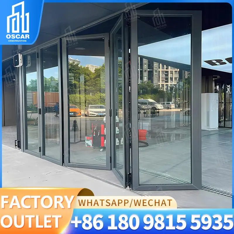 Customizable EuropeanStyle DoubleFolding Door for Office Spaces Factory Direct Bifold Door
Customizable EuropeanStyle DoubleFolding Door for Office Spaces Factory Direct Bifold Door